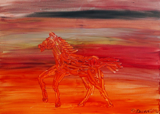 Октябрьский Дмитрий Юрьевич. Красный жеребец